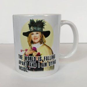 Moira Rose Schitt's Creek Mug The World is Falling Apart and I Am Dying Inside